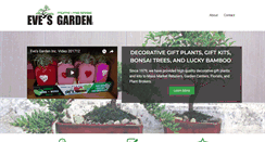Desktop Screenshot of evesgardeninc.com