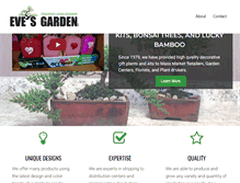 Tablet Screenshot of evesgardeninc.com